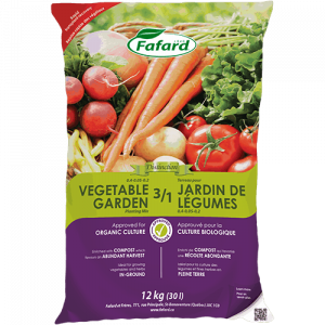 Terreau 3/1 pour jardin de légumes (bio)